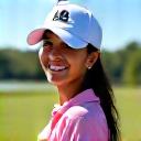 Headshot of Aisha Rahman, a passionate amateur golfer.
